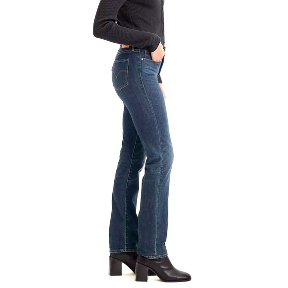 🌺🌻Women’s LEVIS 314 Shaping Straight Denim Jeans (W26 L32) - Picture 3 of 11